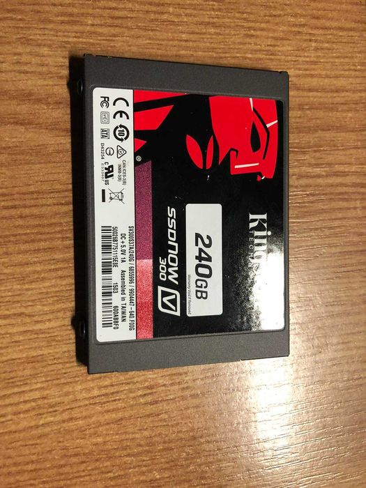 SSD Kingston 240 Gb (здоров'я 95)