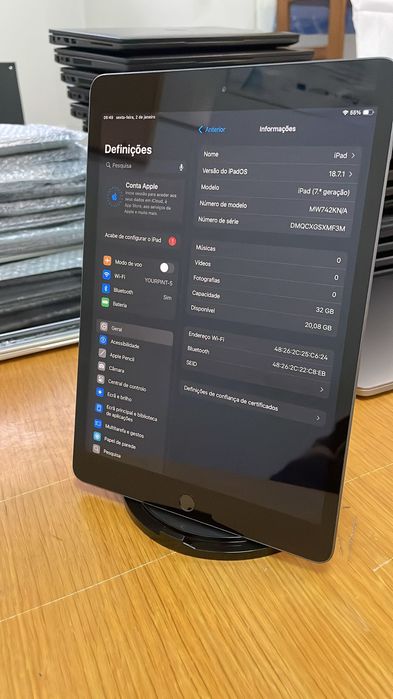 Apple iPad 10.2" 7TH GEN (2019) WI-FI