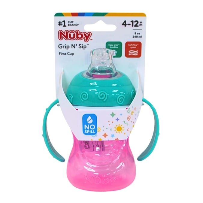 Пляшечка поїльник непроливайка nuby 4-12 місяців