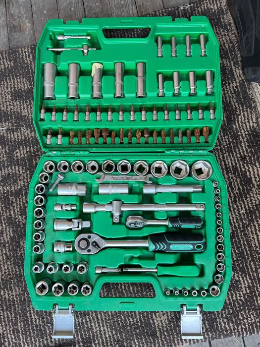 Набір інструменту, трещотка головки 108шт Intertools