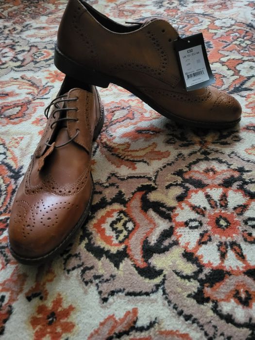 Броги "Taylor & Wright".Шкіра.Нові. Розмір UK 10 або 44,краще на 43