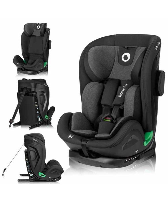 Fotelik samochodowy ISOFIX 76-150 cm Lionelo Harper i-Size
