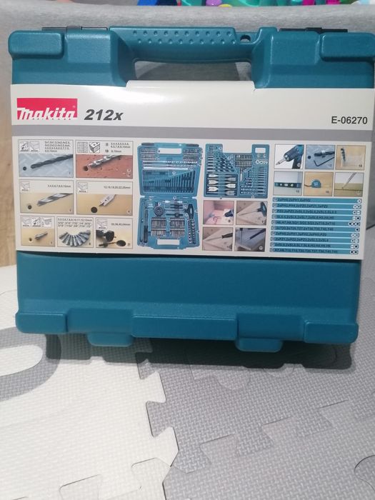 Zestaw wierteł i bitów Makita 212 akcesoriów Walizka
