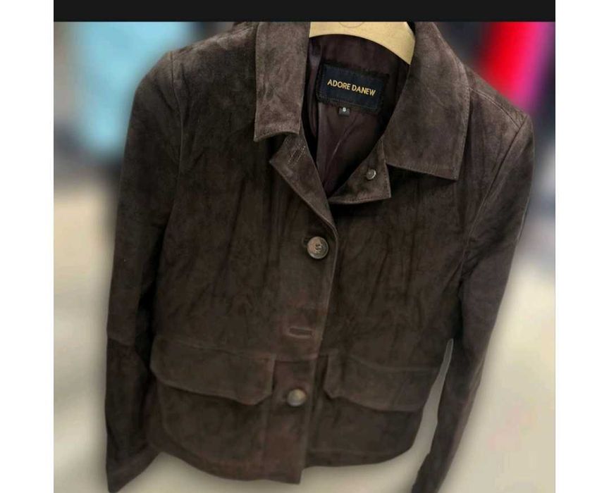 Skóra naturalna kurtka ramoneska kurtka new collection