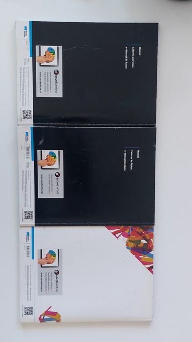 Manual + livro exercicios matemática 8