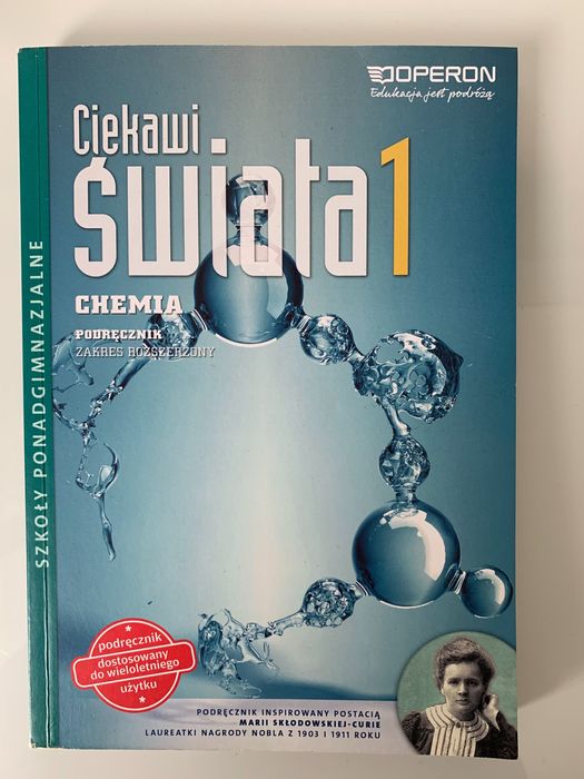 Książka chemia Ciekawi Świata 1 poziom rozszerzony operon