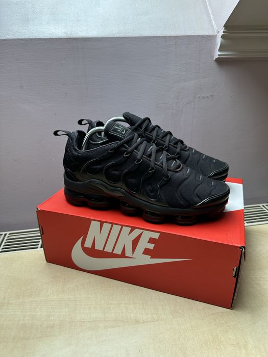 Buty sportowe sneakersy czarne Nike Vapormax Plus unisex