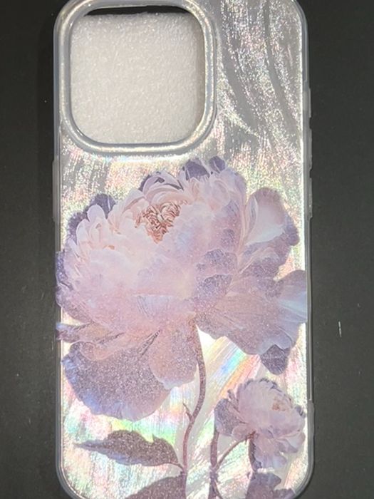 Новый чехол на Iphone 15 Pro Пион