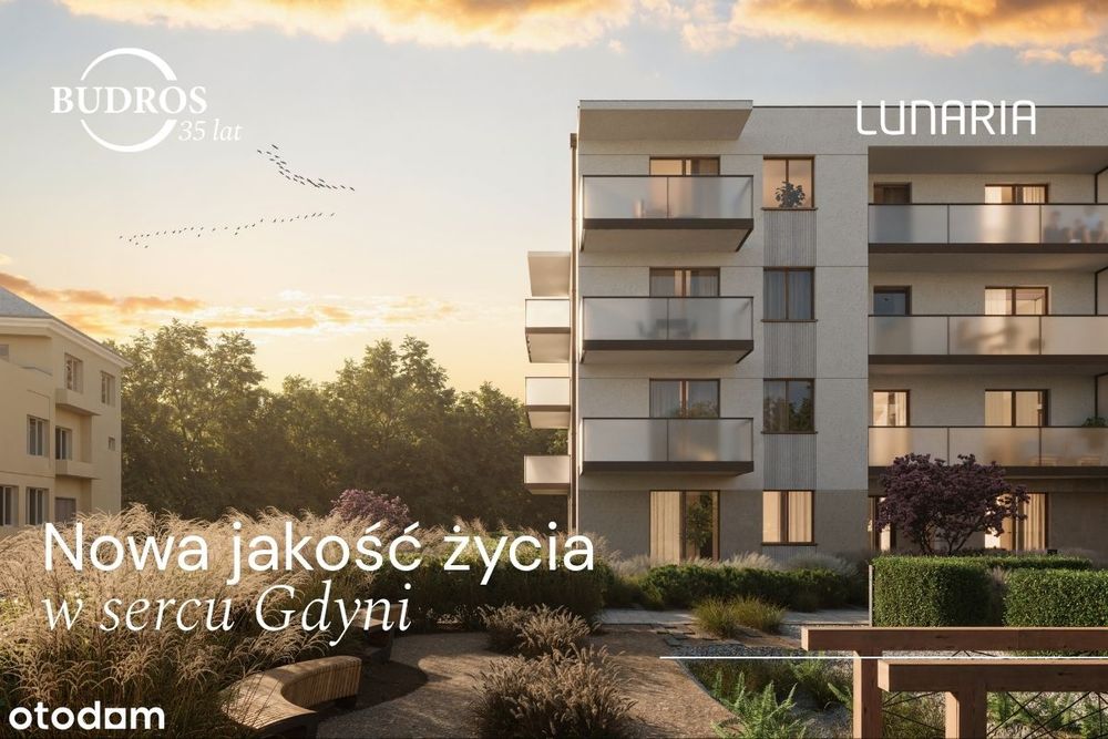 Lunaria - Działki Leśne, Gdynia - 2 pokoje - III piętro-B19-negocjuj