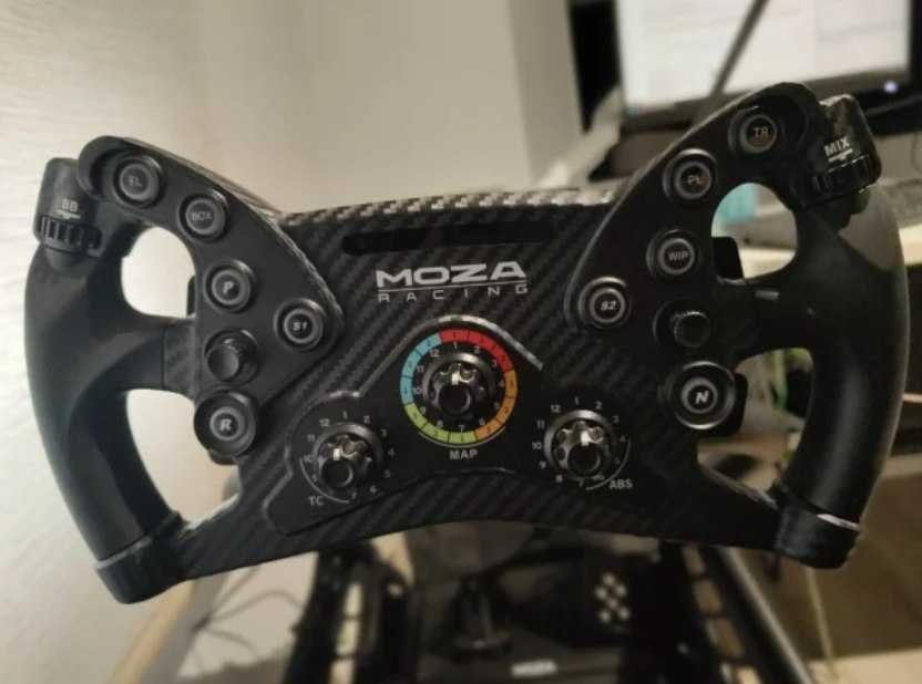 MOZA R9 V2 Base + KS Wheel + Pedais CRP Racing