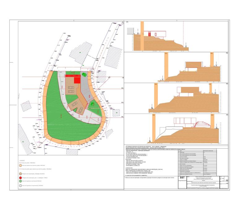 Vendo Terreno, com excelente área e várias possibilidades de construção . Já tem projeto aprovado.