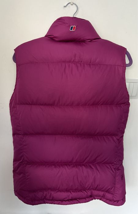 BERGHAUS kamizelka puchowa M 38 zimowa ciepła róż