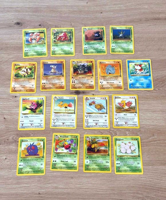 Jungle Cartas Originais Pokémon TCG WOTC - ING