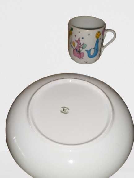 Serviço Criança 3pcs Vista Alegre - Animais vintage