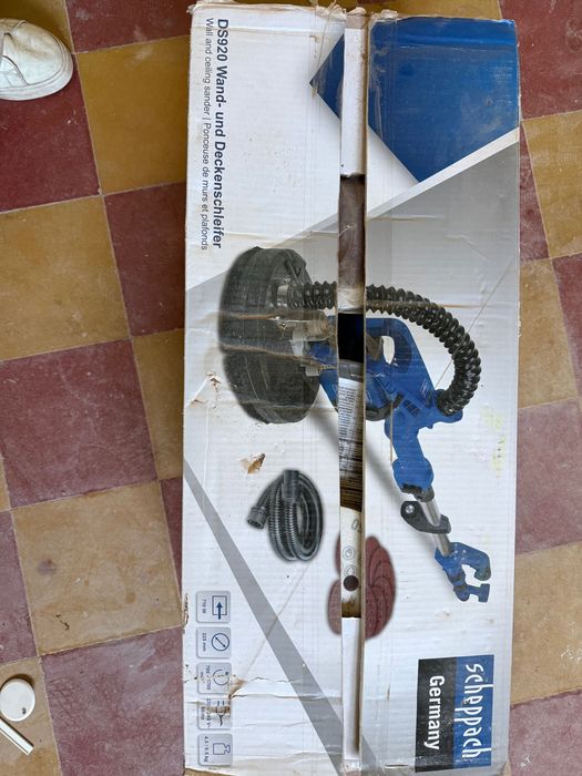 Lixadora electrica paredes e tecto - NOVA