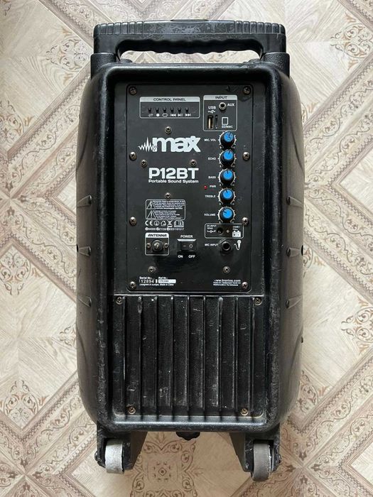 Акустическая система MAX P12" BT
