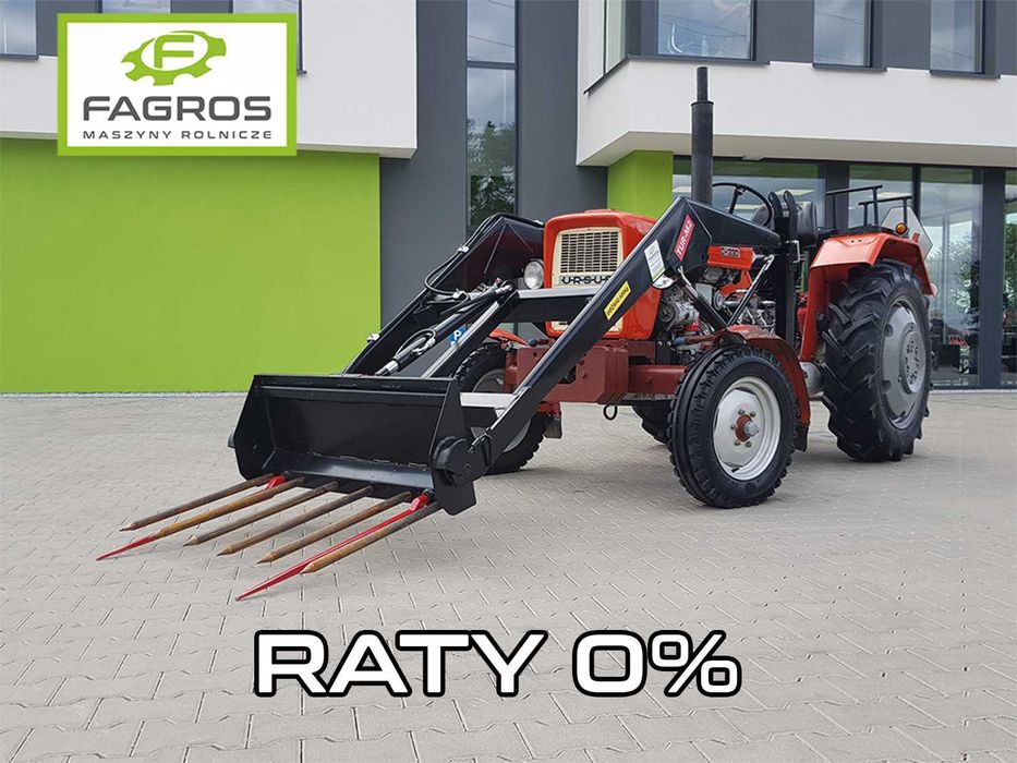 Nowy TUR do C-360 C-330  Zetor Ursus– łyżka + widły Paleciak Promocja