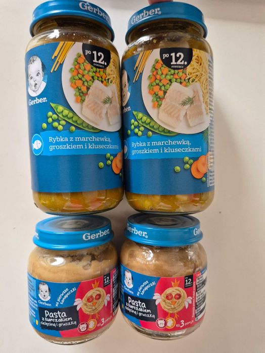 Zestaw Gerber Obiadek 1szt + Pasta z kurczakem 1szr