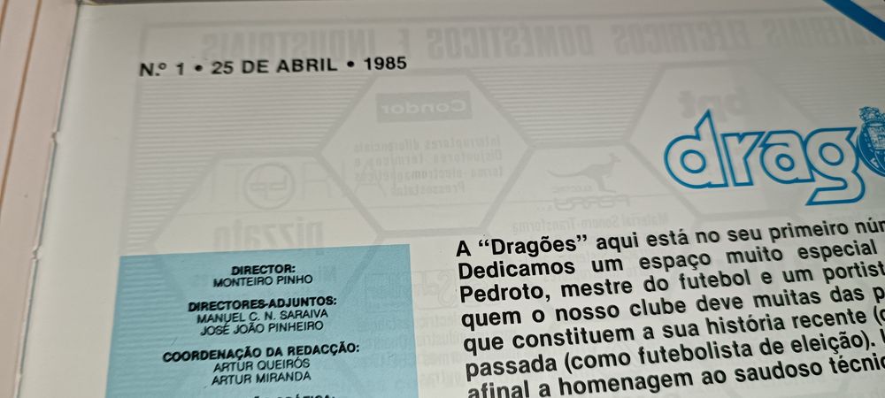 Raro livro com revistas dragões abril de 1985 a dezembro 1985
