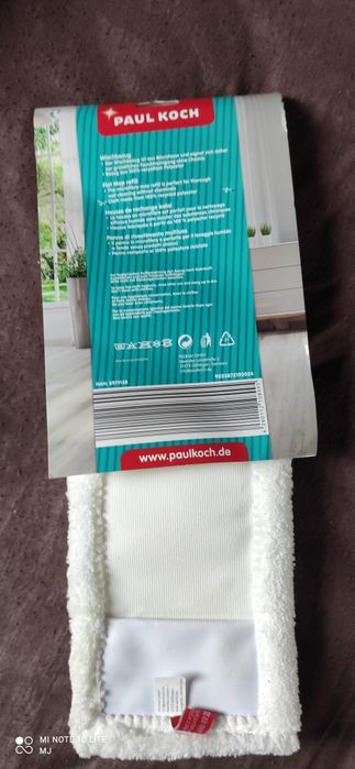 Nakładki z mikrofibry na mop płaski