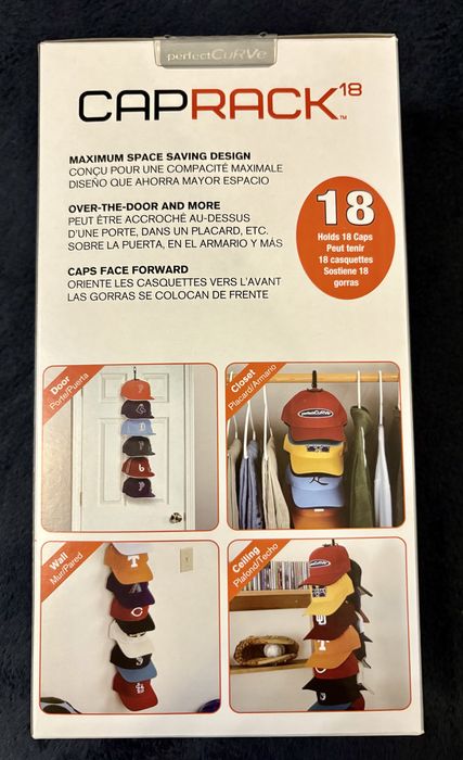Stojak/Wieszak na 18 Czapek z Daszkiem / Caprack 18