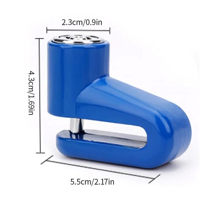 Cadeado de Segurança para Moto e Bicicleta