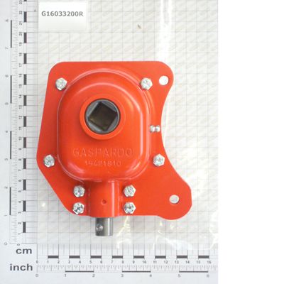 Czerwona przekładnia GASPARDO SP, SP4, MTE, MTR, SP510, SP520, MAGICA