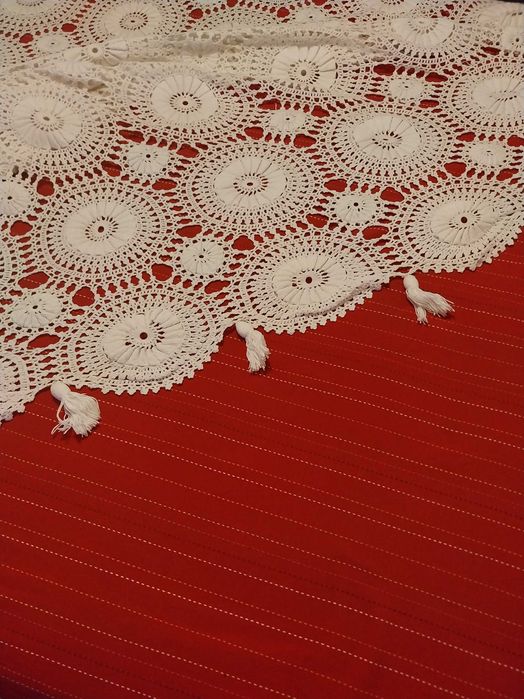 Colcha Cama de Casal Crochet - Feita à mão