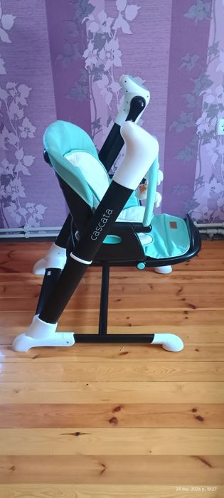 Стілець-гойдалка 3 в 1 CARRELLO Cascata за колисуючий центр
