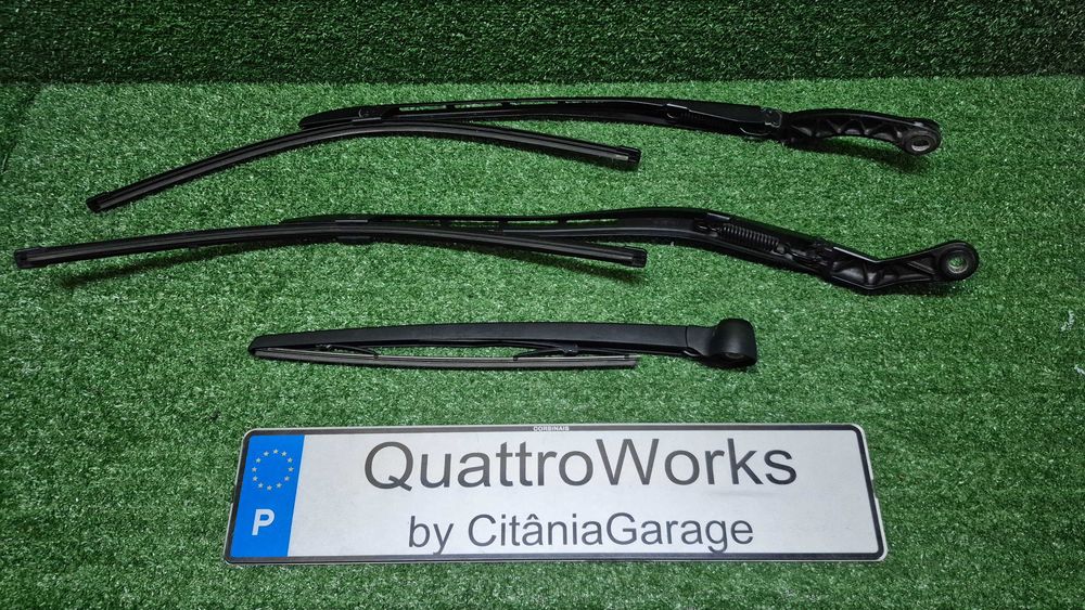 Hastes Escovas Limpa Para-Brisas / Traseira Audi A4 B6 B7 8E Originais - Excelente Estado