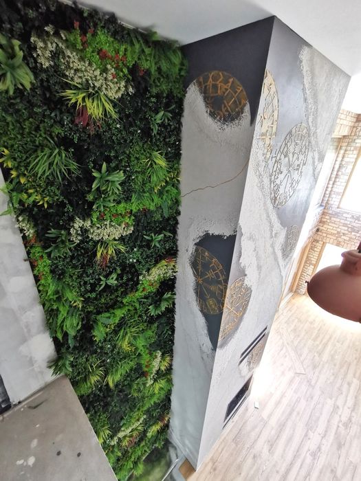 Dekoracje ścian tynki dekoracyjne beton architektoniczny tynkowanie