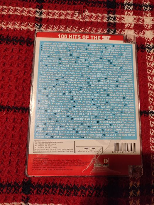 100 hits of the 90 Hity lat 90 płyta CD
