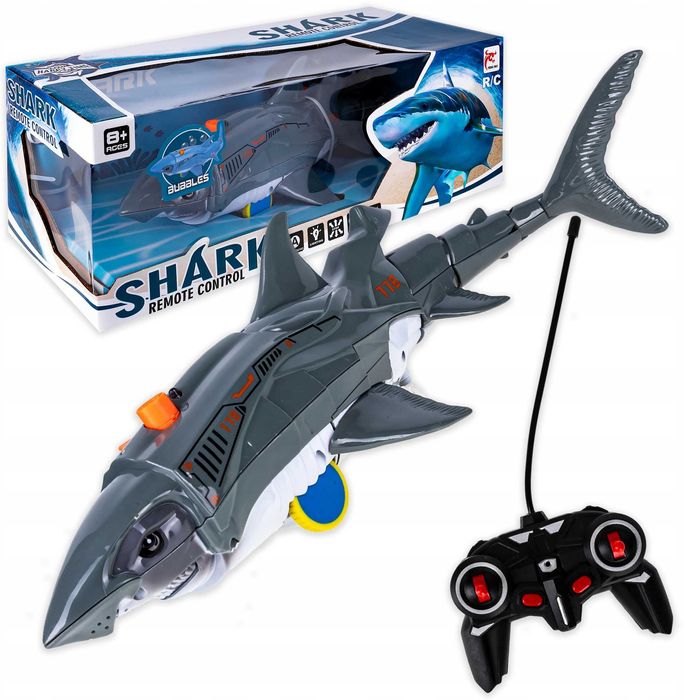 Zdalnie Sterowany Rekin JEŻDZĄCY Na PILOT