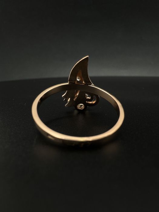 Золота каблучка / Золотое кольцо / Діамант / Бриллиант