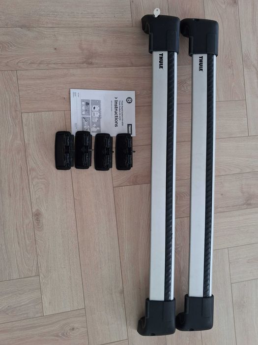 Bagażnik dachowy Thule Jeep Grand Cherokee, Wingbar Edge 9594, kit 4019