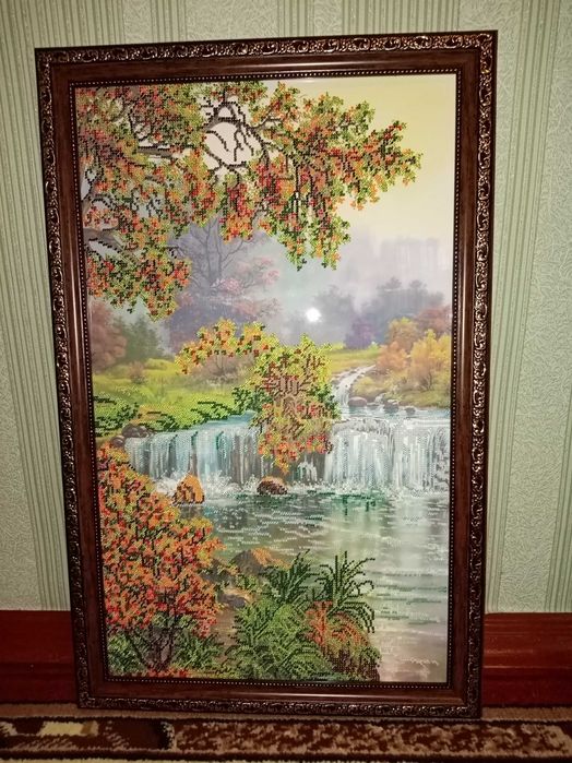 Картина вишита бісером