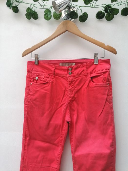 Calças de Ganga Coral