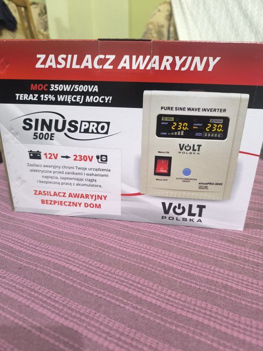 Аварійне джерело живлення 500E ДБЖ Volt Sinus  фіксована фаза 12 220