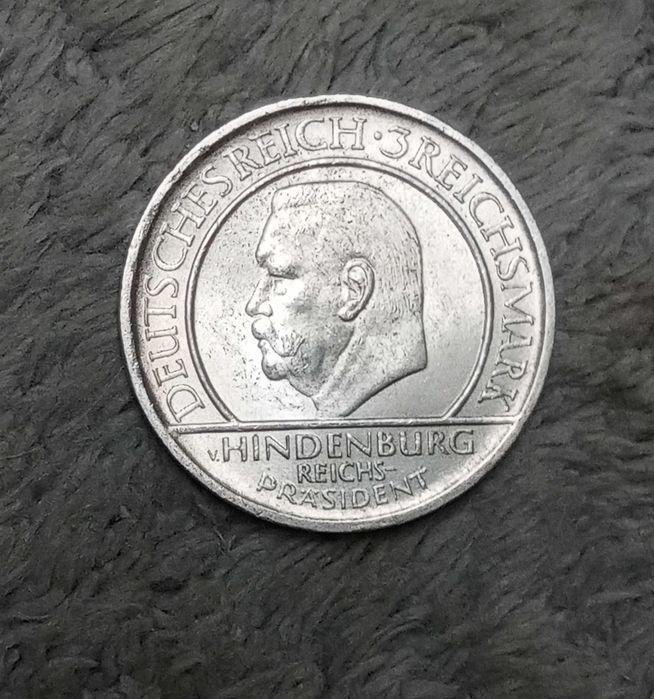 3 reichsmarki 1929 Konstytucja