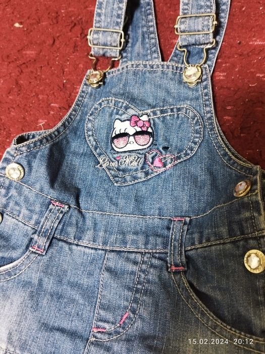 Сарафанчик джинсовий