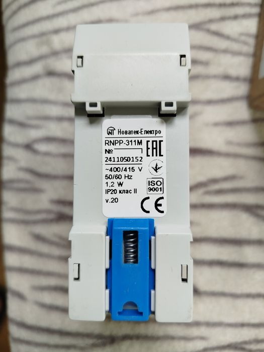 Релє напруги трьохфазне Novatek  RNPP-311 M