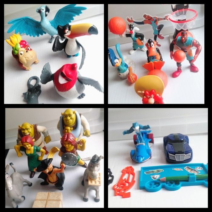 McDonald's várias coleções.