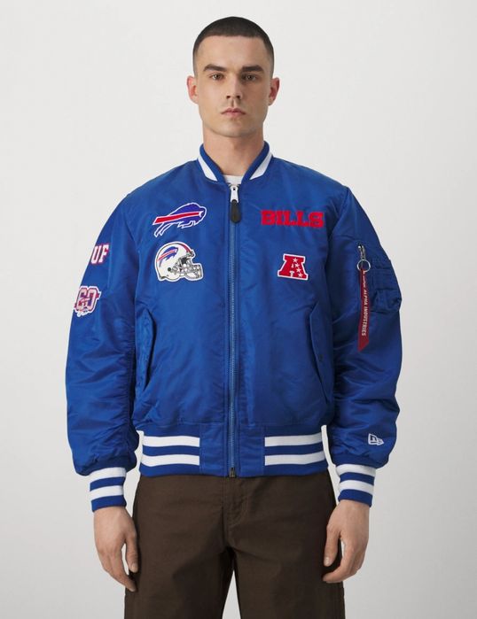 Kurtka zimowa ocieplana flek bomber ma-1 Alpha new era L XXL nowar