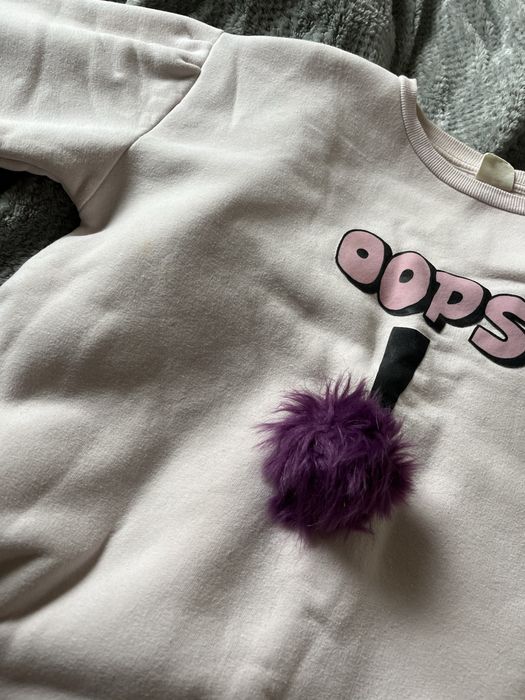 dziewczęca bluza oversize zara