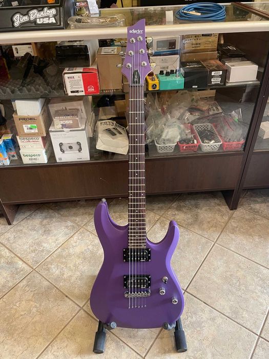 Gitara elektryczna SCHECTER C-6 Deluxe Satin Purple