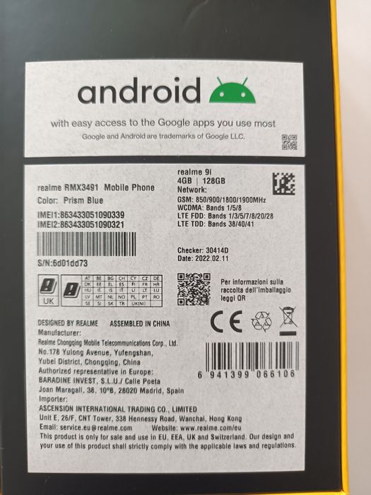 Telefon REALME 9i