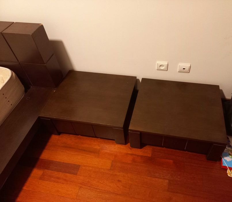 King size double bed with mattress