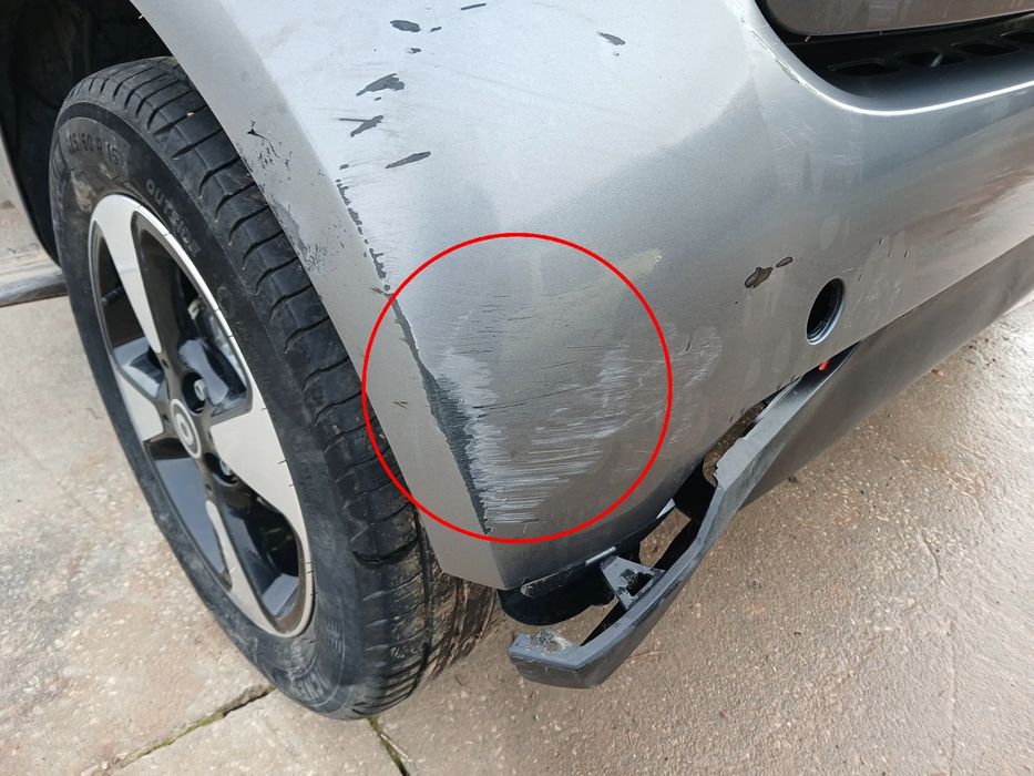 Pára-choques trás SMART ForTwo Coupé (453)
