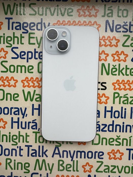 Iphone 15 128gb silver95%батарея