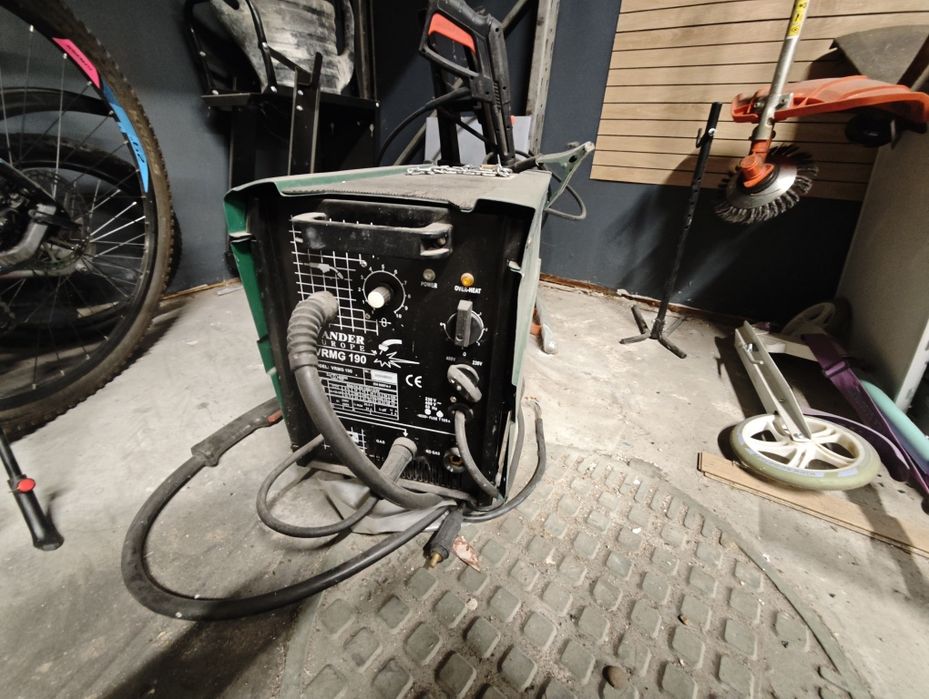 Migomat Vander VRMG 190 – spawarka MIG/MAG 230V/400V – siła i 230V